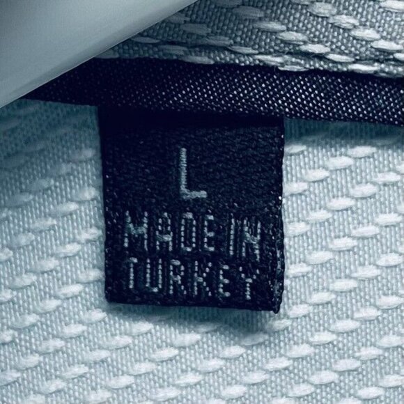 Eigth X Shirt Size L Men’s Premium Classic Fit Blue Long Sleeve Button Up - Picture 8 of 10